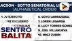 Senatorial line-up ng tambalang Lacson-Sotto, inilatag; SP Sotto, tiniyak na ‘di pababayaan ang trabaho sa Senado habang inaasikaso ang kampanya