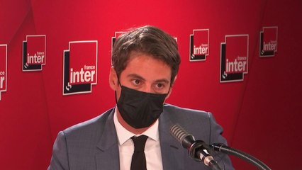 Chez les jeunes non vaccinés, "il y a moins de risque de faire une forme grave, mais il y a le risque de faire un Covid long" (Gabriel Attal)