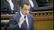 Sarkozy devant le parlement sud-africain