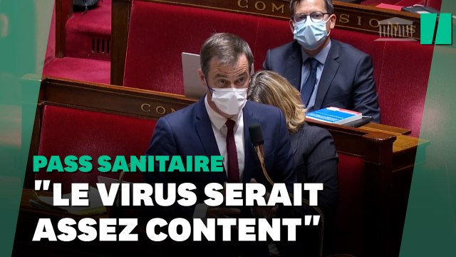 Si le virus pouvait nous regarder, il se servirait une petite bière : Olivier Véran ironise lors des débats sur le pass sanitaire