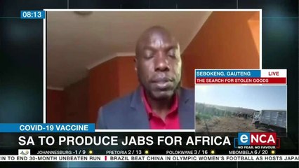 SA to produce jabs for Africa