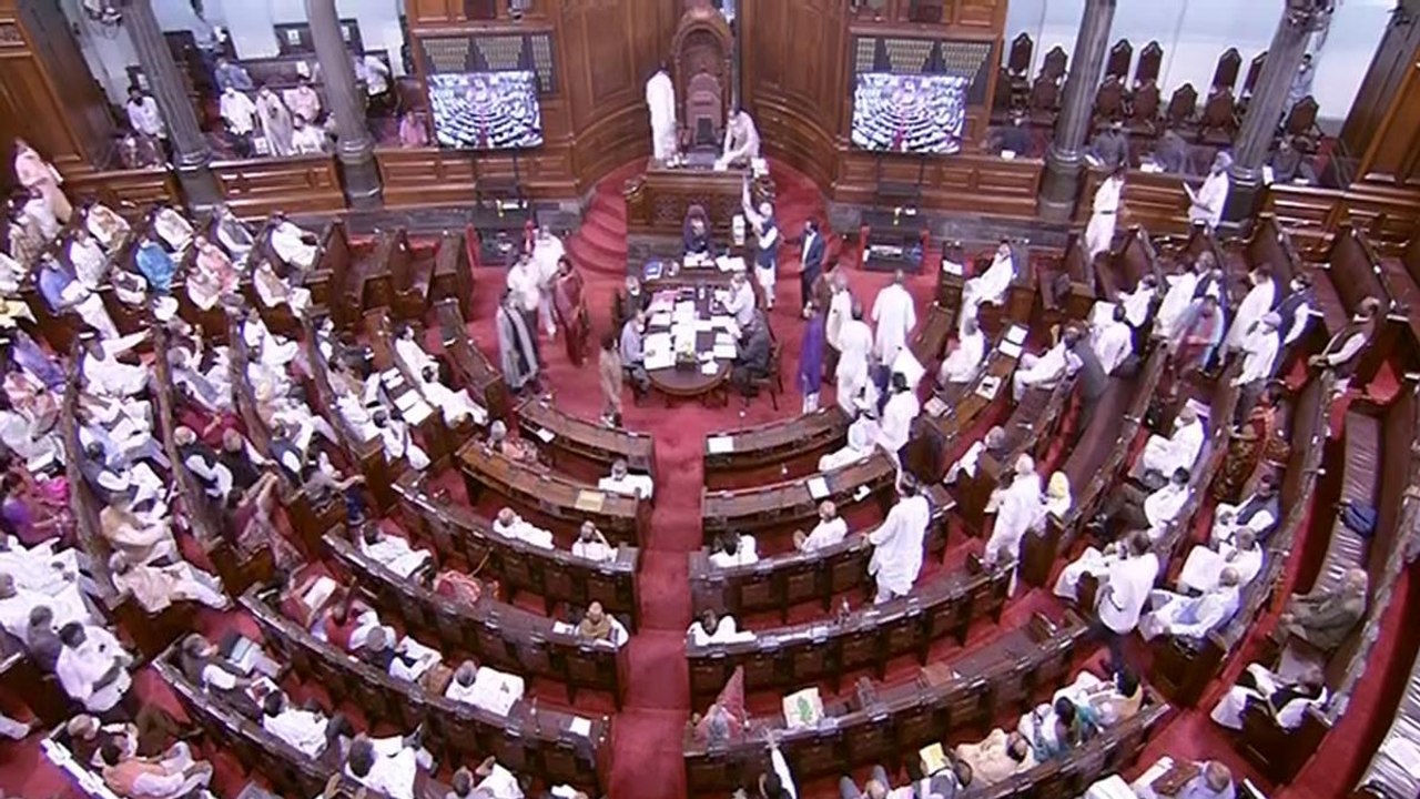 Ruckus continue on Parliament Day 3, Rajya Sabh...