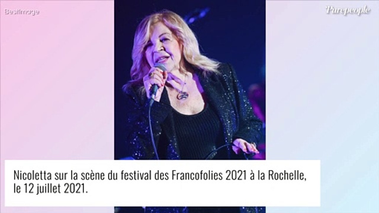 Nicoletta : "On voyait toutes mes fesses", la chanteuse angoissée avant son retour sur scène