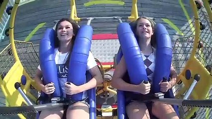 Mouette piégée dans le Sling Shot Wildwood