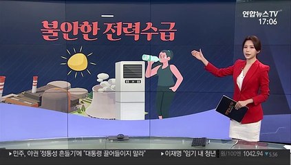 [그래픽뉴스] 불안한 전력수급