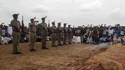 शहीद शिवनारायण मीना पंचतत्व में विलीन