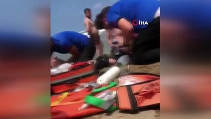 Olumsuz hava koşulları denize girilmesine yasak getirdi