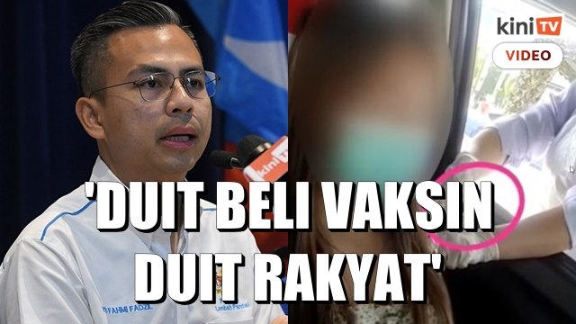 'Duit vaksin duit rakyat' - MP gesa orang ramai dibenar rakam suntikan