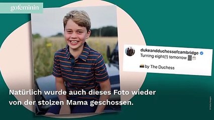 Zum 8.Geburtstag: Süßes Bild von Prinz George online!