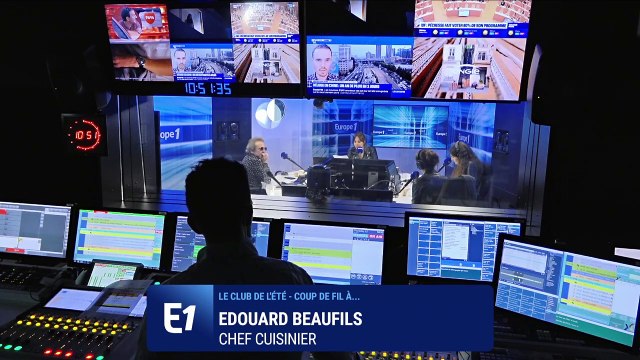 Le chef Edouard Beaufils