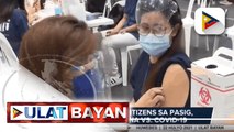 100% ng senior citizens sa Pasig, nabakunahan na vs. COVID-19; total administered doses sa bansa, nasa 16-M na