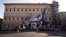 Roma: uno squarcio artistico su Palazzo Farnese
