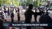 Vaksinasi Dan Isi Oksigen Gratis di Lanud Sulaiman
