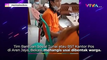 Warga Bekasi Ajak Petugas BST Berkelahi