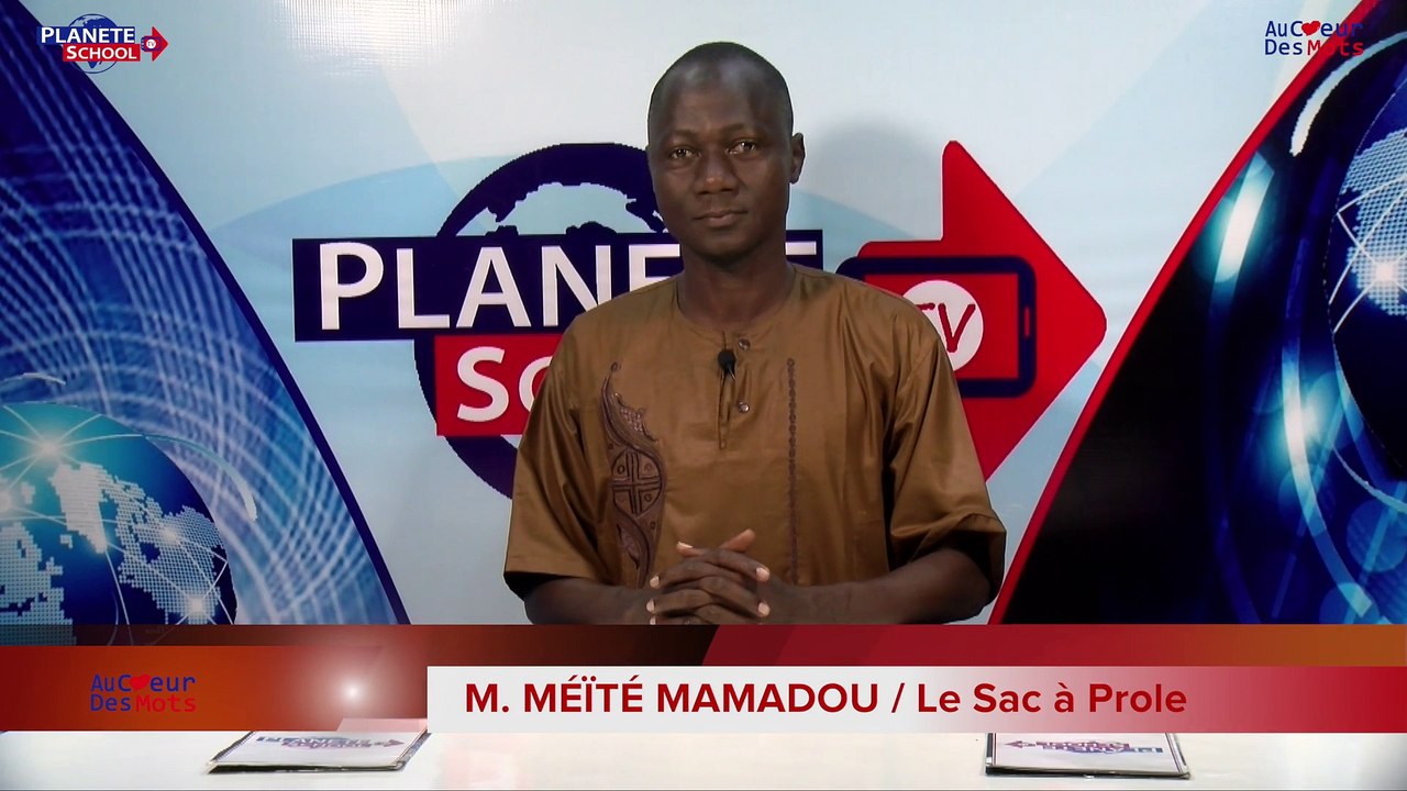 AU COEUR DES MOTS : Émission éducative N°16 du 12/05/2021 sur l’Art Oratoire avec M.Meité Mamadou.