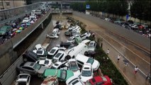 Inondations en Chine : des images apocalyptiques au lendemain des «crues du Millénaire»