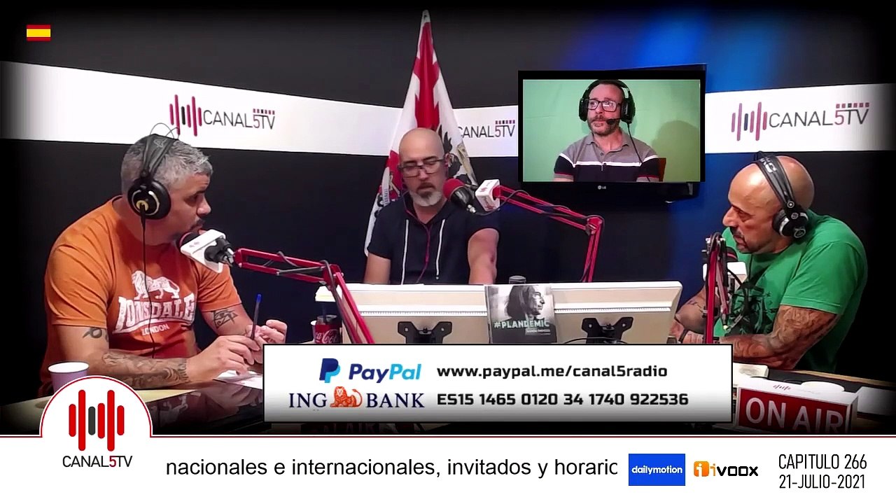 ÚLTIMAS NOTICIAS SOBRE LOS VIALES CON GRAFENO CON RICARDO DELGADO (LA QUINTA COLUMNA)