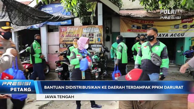 Kapolda Jateng Minta Kapolres Bagikan Bansos 