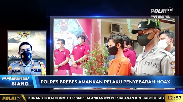 LIVE Dialog Bersama Kapolres Brebes Terkait Kasus Video Hoax di Media Sosial