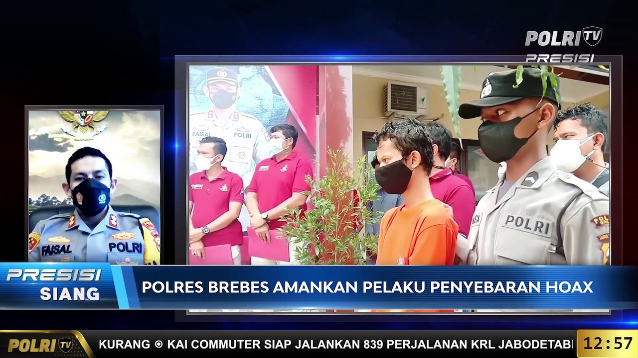 LIVE Dialog Bersama Kapolres Brebes Terkait Kasus Video Hoax di Media Sosial