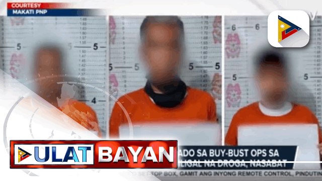 5 drug suspects, arestado sa buy-bust ops sa Makati; P183-K halaga ng iligal na droga, nasabat