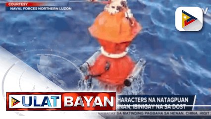 Aparatong may Chinese characters na natagpuan sa karagatan ng Pangasinan, ibinigay na sa DOST ayon sa DND; Palasyo, dudang oil exploration device ang natagpuang aparato