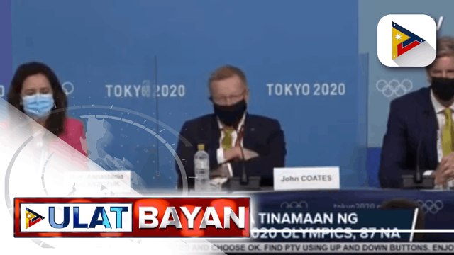 Bilang ng mga tinamaan ng COVID-19 sa Tokyo 2020 Olympics, 87 na; Makapigil-hiningang ocean dance ng mga sardinas, agaw atensyon sa South African coasts