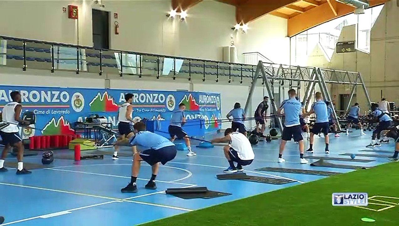 Auronzo di Cadore - l'allenamento della Lazio: 22 luglio 2021