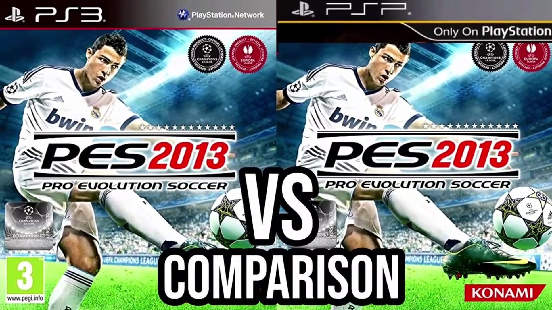 PES 2013 PS3 Vs PSP - video Dailymotion