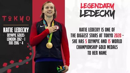 Stars of Tokyo 2020 - Katie Ledecky