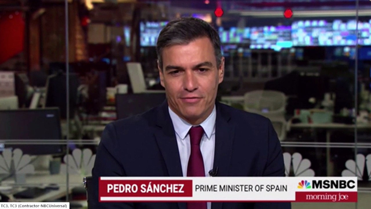 Sánchez presume de inglés y luce palmito en la TV americana