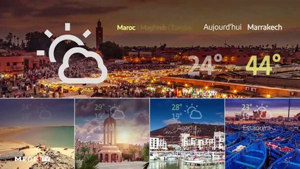 Météo du 22/07/2021 sur MEDI1TV Afrique