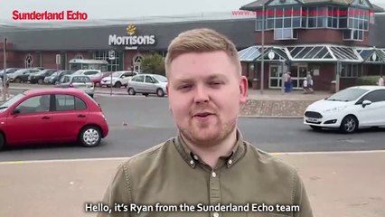 How has the 'pingdemic' affected supermarket shelves in Sunderland?