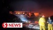 Fire at Nibong Tebal palm oil mill damages storage facility