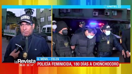 Trasladan a Chonchocoro al policía acusado de feminicidio