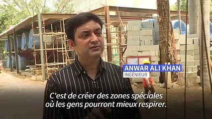 Inde: des ventilateurs géants pour tenter d'améliorer l'air de Delhi