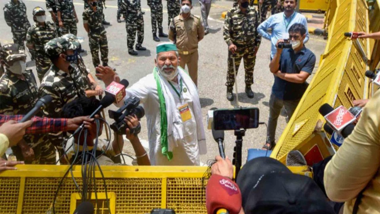 What Rakesh Tikait said ahead of protest at Jantar Mantar? video