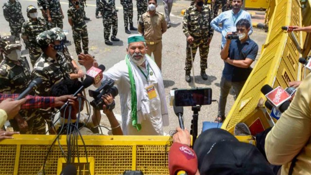 What Rakesh Tikait said ahead of protest at Jantar Mantar?