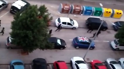 Más de 200 subsaharianos saltan la valla de Melilla
