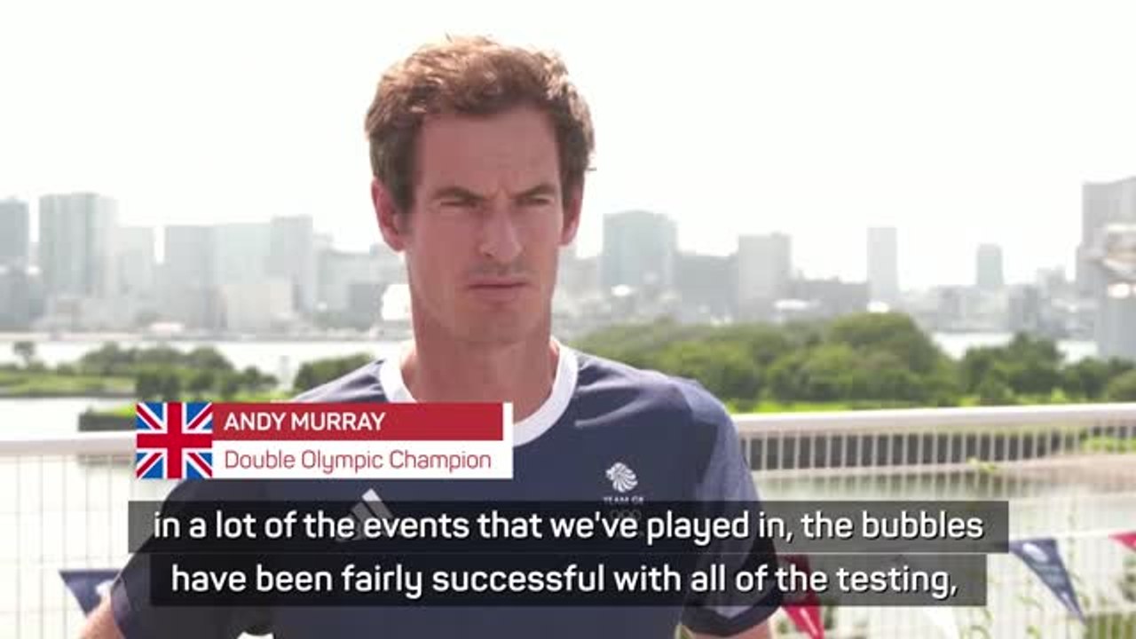 Murray comfortable with Tokyo Covid measures