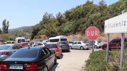 Muğla ve turistik ilçelerinde bayram tatili yoğunluğu devam ediyor - Fethiye