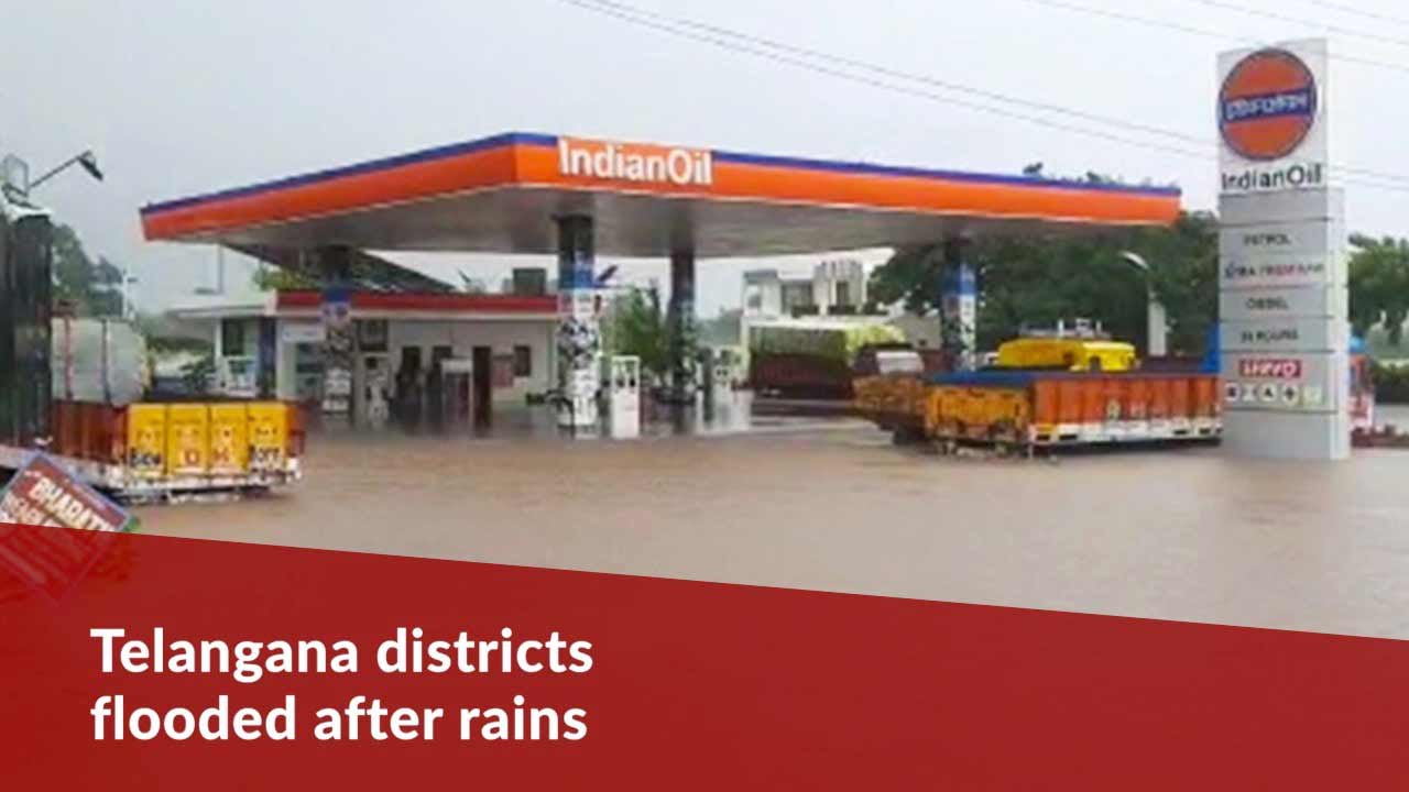 Telangana districts see floods, submerged crops amid spate of rain