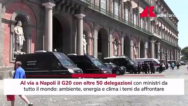 G20 Napoli, prima giornata dedicata all'ambiente