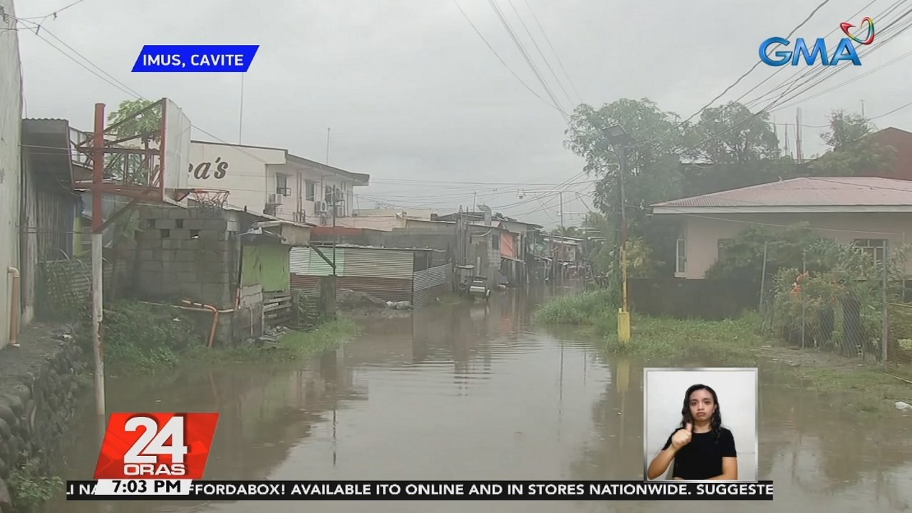Ilang bahay, pinasok pa rin ng hanggang tuhod na baha; 145 na residente, inilikas | 24 Oras