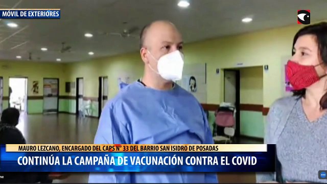Continúa la campaña de vacunación contra el covid