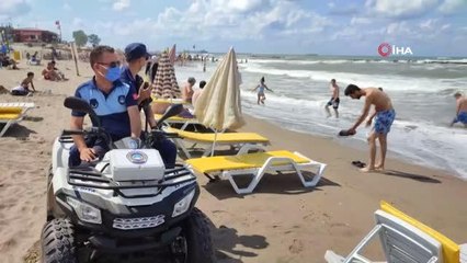 Karasu ve Kocaali'de denize girmek yasaklandı