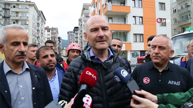 Bakan Soylu: “Can kaybımız yok; 1-2 tane yaralımız var”