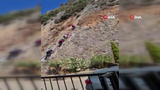 Milli dağcı antrenman için çıktığı dağda mahsur kaldı