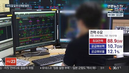 신재생 발전설비 늘었는데…원전 찾은 이유는?