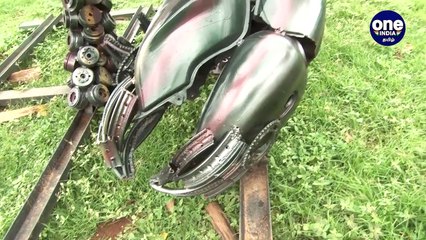 வாவ் நம்ம சென்னையா இது.. சிற்பங்களாய் உலா வரும் வாகனங்கள்..  ஊரே சூப்பரா மாறிப் போச்சு!